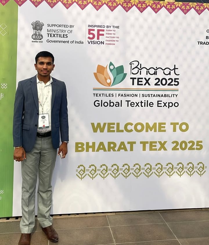 Ansh Patidar at Bharat Tex 2025