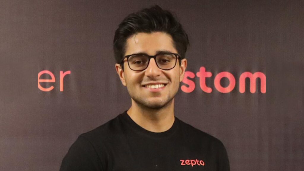 Aadit Palicha, CEO and Co-founder of Zepto