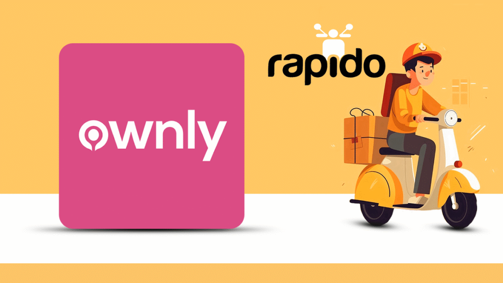 Rapido's food delivery app-Ownly